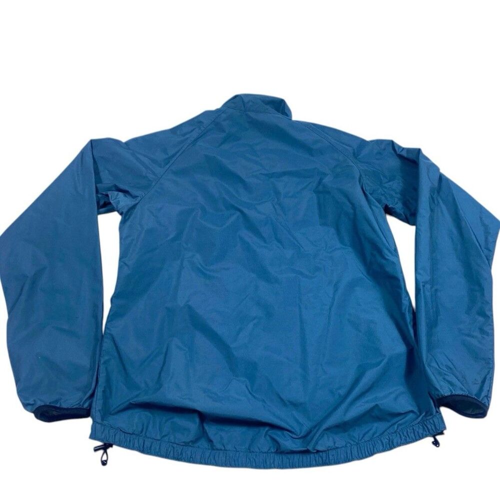 Vintage LL Bean Jacket Womens Medium Gray Windbreaker 90s Rain Lightweight - Picture 10 of 12